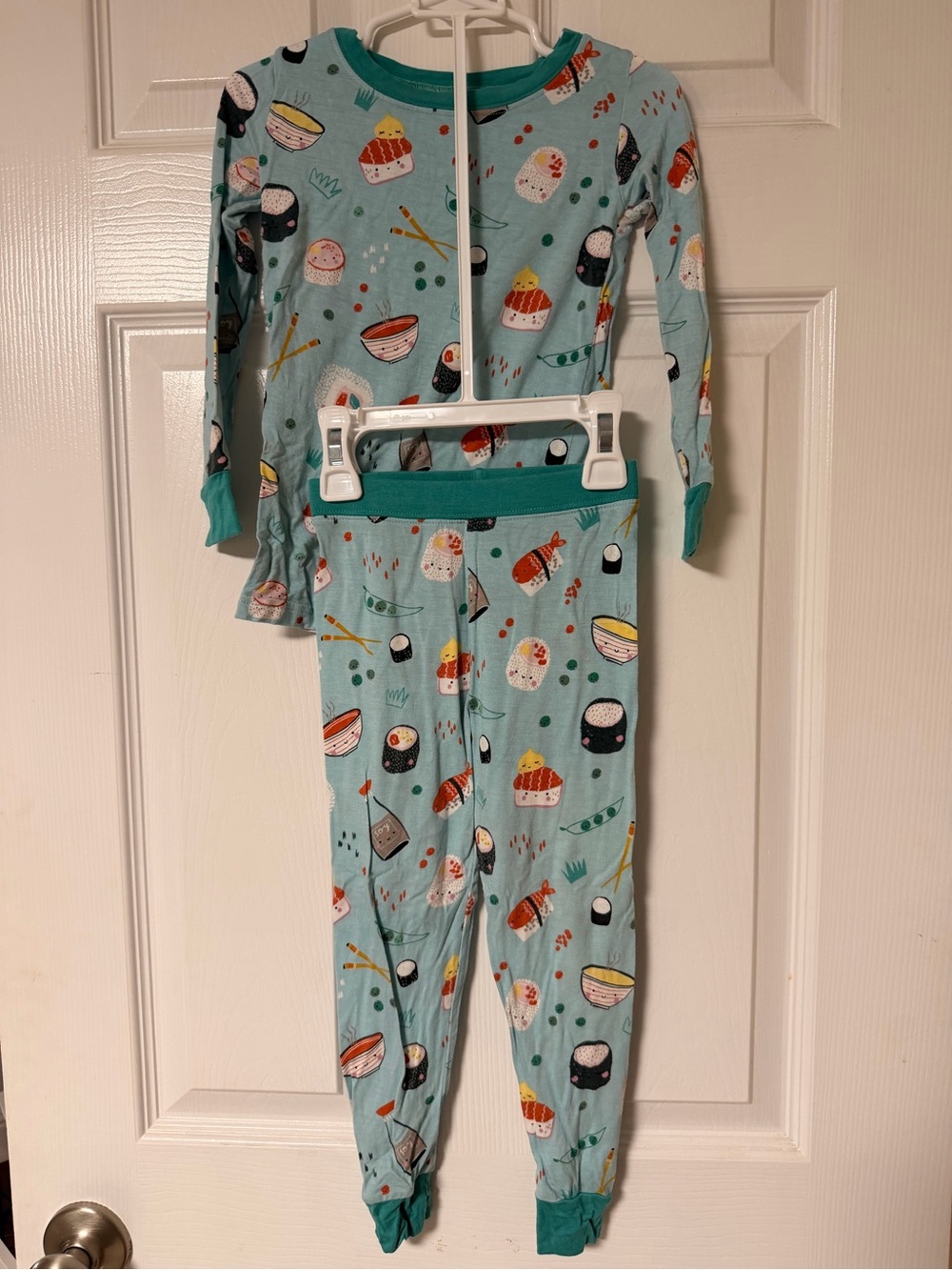 Little Sleepies Bamboo Pajama Set with Sushi Print